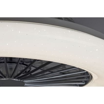 Rabalux - LED prigušiva stropna svetiljka sa ventilatorom LED/30W/230V 3000-6500K + daljinski upravljač