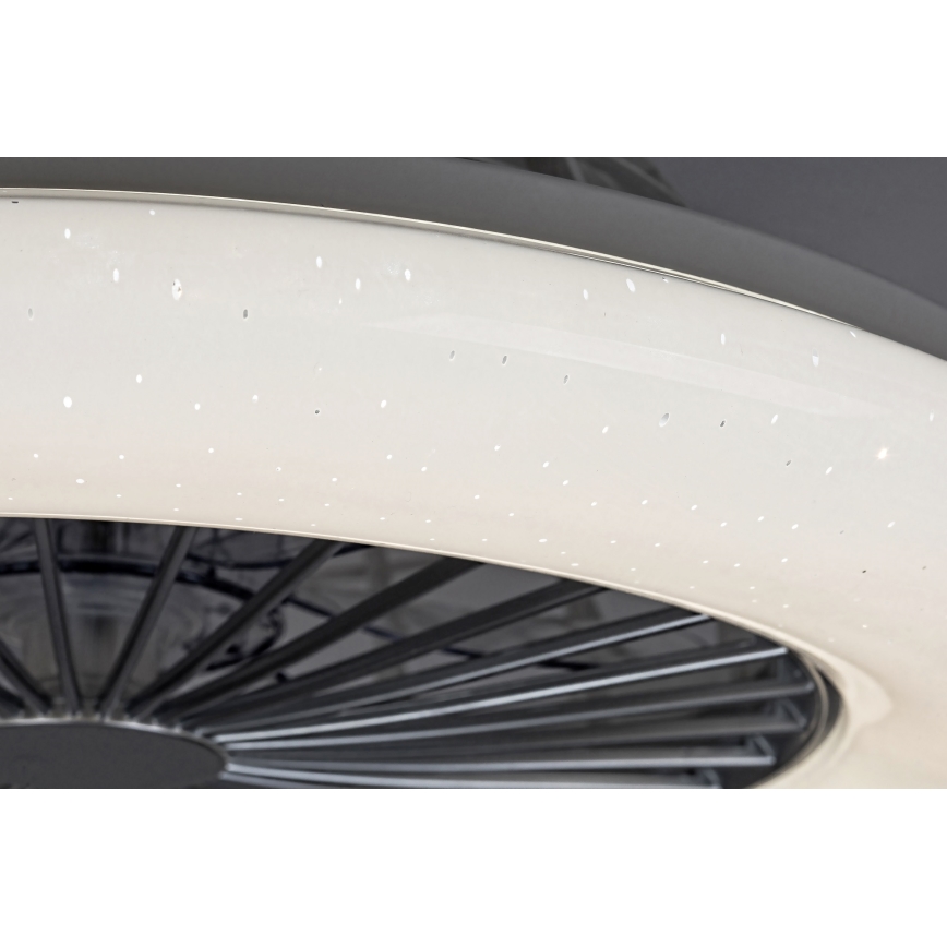 Rabalux - LED prigušiva stropna svetiljka sa ventilatorom LED/30W/230V 3000-6500K + daljinski upravljač