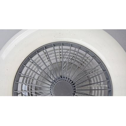Rabalux - LED prigušiva stropna svetiljka sa ventilatorom LED/30W/230V 3000-6500K + daljinski upravljač