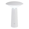 Rabalux - LED punjiva dodirna stona lampa POLPERRO LED/3W/3,7V 1200mAh, bela, sa prigušiva