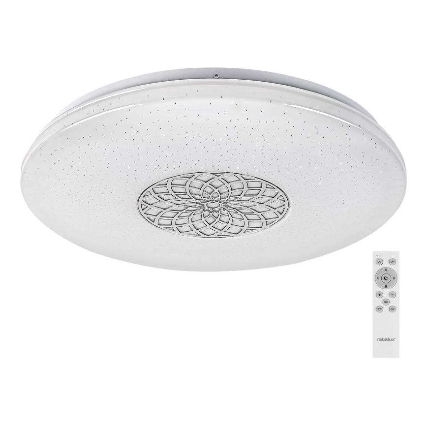 Rabalux - LED RGB prigušiva stropna svetiljka LED/24W/230V 3000-6500K Wi-Fi Tuya prečnik 39,5 cm + daljinski upravljač