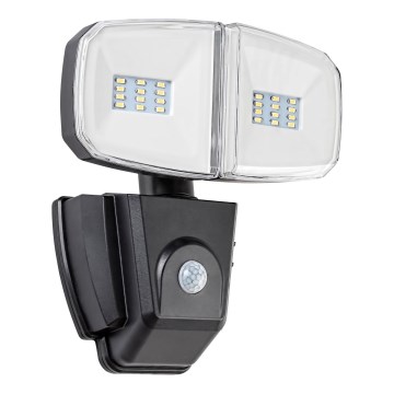 Rabalux - LED solarni reflektor sa senzorom LED/12W/3,7V IP44 4000 mAh