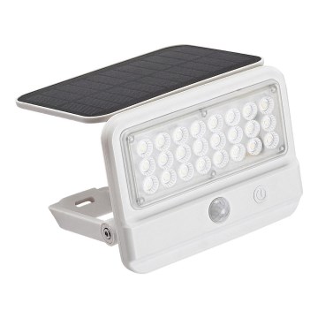 Rabalux - LED solarno zidno svetlo sa senzorom LED/7W/3,7V IP54 belo 3000 mAh