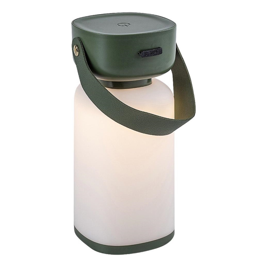 Rabalux - LED spoljašnja prigušiva dodirna punjiva stona lampa LED/3W/5V IP44 zelena