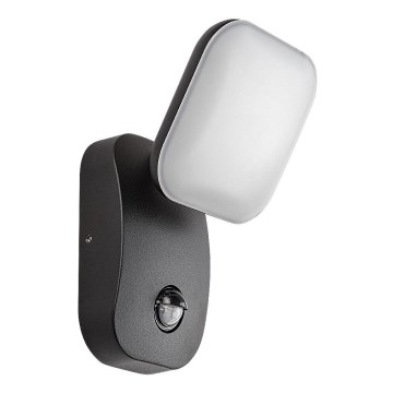 Rabalux - LED spoljašnja zidna fleksibilna svetiljka sa senzorom LED/12W/230V IP44