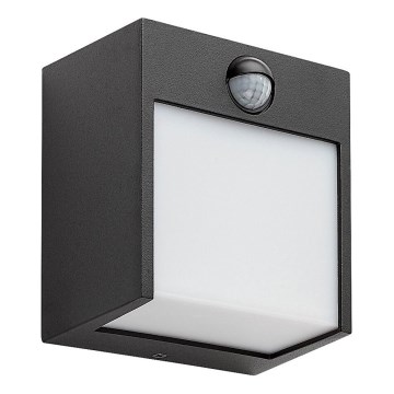 Rabalux - LED spoljašnje zidno svetlo sa senzorom LED/12W/230V crno IP44