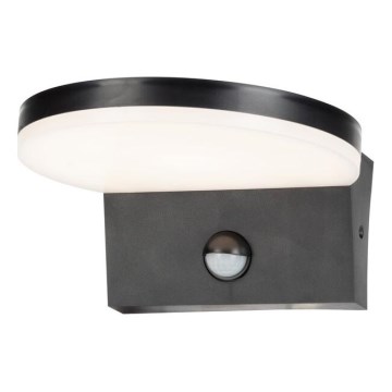 Rabalux - LED spoljašnje zidno svetlo sa senzorom LED/9W/230V 2700/4000/6500K IP54 crna