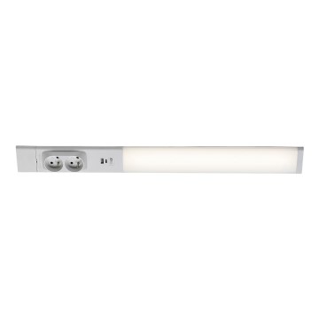 Rabalux - LED svetlo ispod ormarića sa utičnicama LED/18W/230V 4000K 60 cm belo