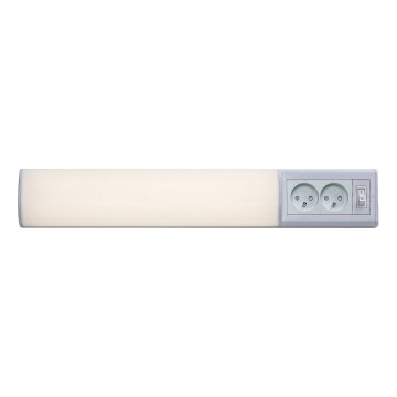 Rabalux - LED svetlo za ugradnju ispod ormarića sa utičnicama LED/10W/230V 4000K 50 cm bela