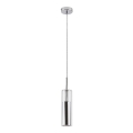 Rabalux - Luster na sajli 1xGU10/50W/230V proziran/sjajni hrom