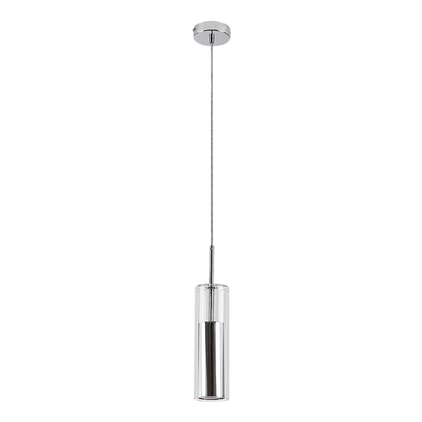 Rabalux - luster na sajli 1xGU10/50W/230V prozirno/sjajni hrom