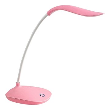Rabalux - prigušiva, fleksibilna stona LED lampa, LED/2W/5V, ružičasta