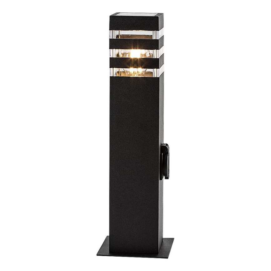 Rabalux - Spoljašnja lampa sa utičnicom 1xE27/12W/230V IP44