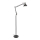 Rabalux - Stojna lampa 1xE27/40W/230V crna/sjajni hrom