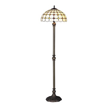 Rabalux - Tiffany vitražna podna lampa 2xE27/60W/230V