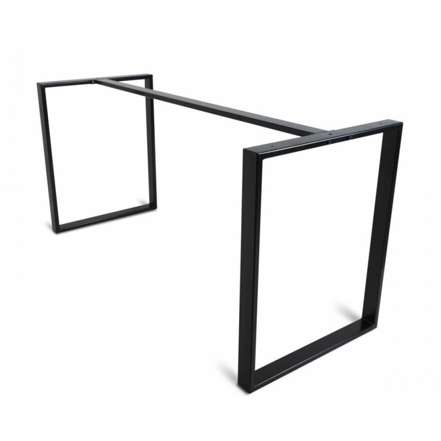 Radni sto BLAT 160x60 cm crna/braon
