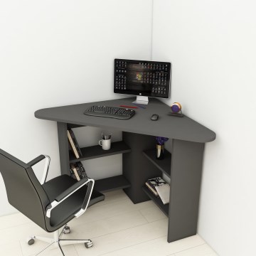 Radni sto CORNER 73,8x80 cm antracit