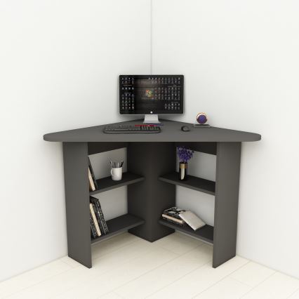 Radni sto CORNER 73,8x80 cm antracit