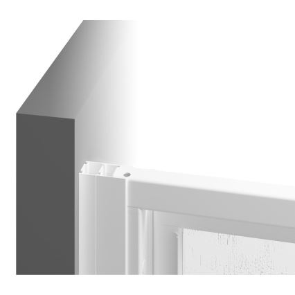 Ravak 940701R211 - Fiksna tuš stena SUPERNOVA 90x198 cm bela