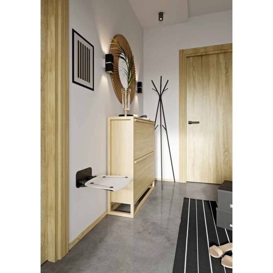 Ravak B8F0000060 - Sklopivo tuš sedište OVO crno