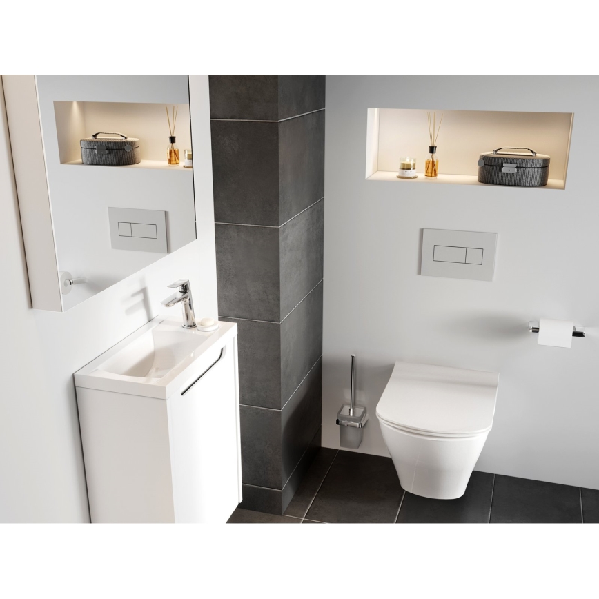 Ravak X01673 - Daska za WC CLASSIC SLIM SoftClose prigušiva, bela