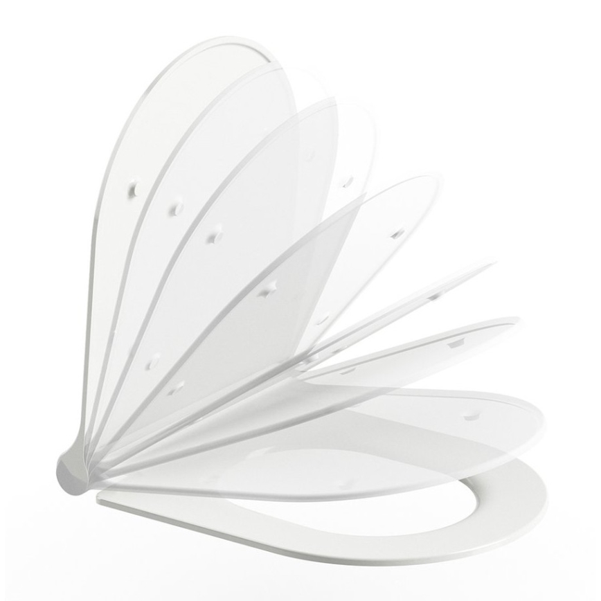 Ravak X01912 - Viseća WC školjka sa mlaznicom za bide CHROME keramika/bela