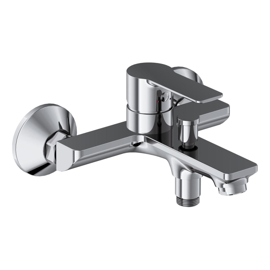 Ravak X070485 - Baterija za kadu SOLAR, sjajni hrom