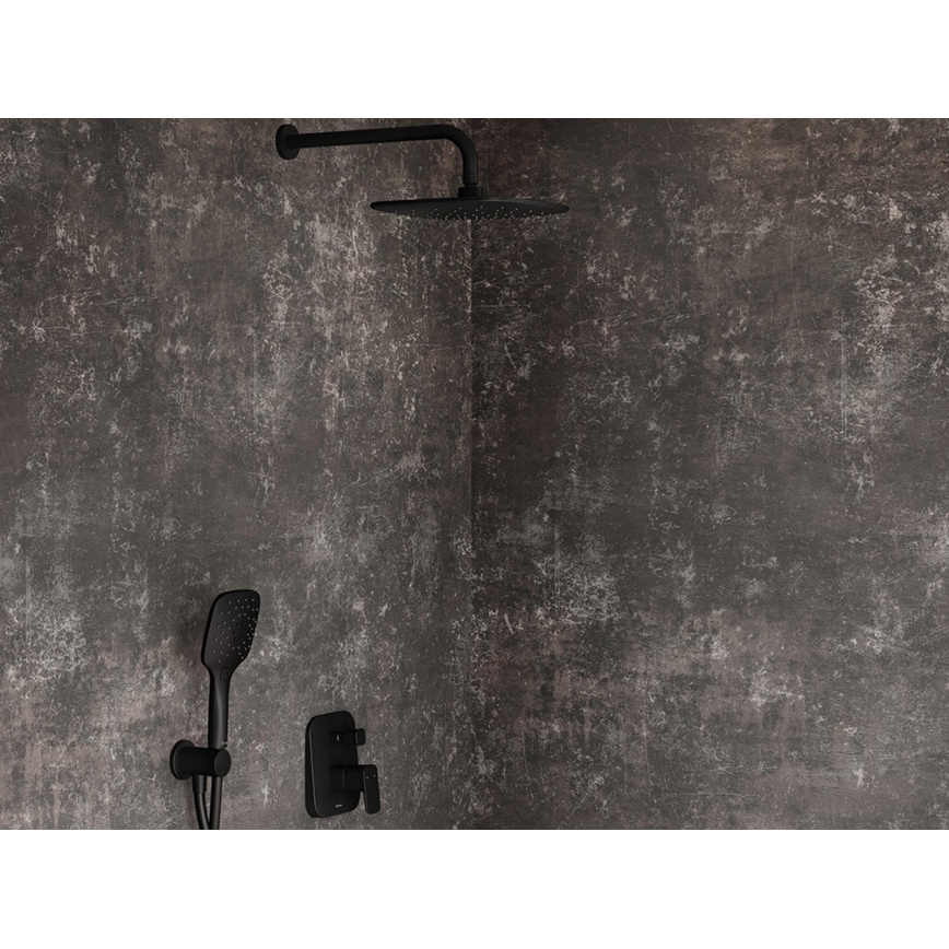 Ravak X07P569 - Ručna tuš slušalica sa dugmetom crna