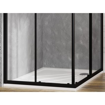 Ravak XA037701010 - Kvadratna tuš kada PERSEUS 90x90 cm bela