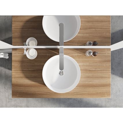 Ravak XJX01140001 - Umivaonik za postavljanje na ploču UNI prečnika 40 cm, keramika/bela