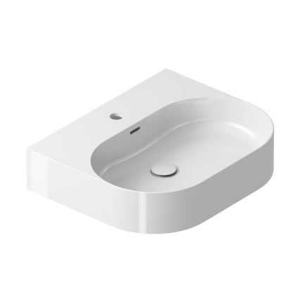 Ravak XJX01155004 - Umivaonik na ploču CERAMIC SLIM 55x45 cm keramika/bela