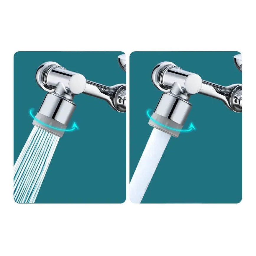 REA-B0660 - Okretni nastavak za bateriju umivaonika, sjajni hrom