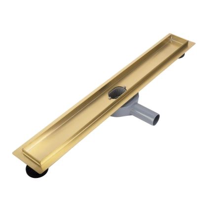 REA-G2702 - Linijski slivnik NEOX PRO 70 cm nerđajući čelik/brušeno zlato