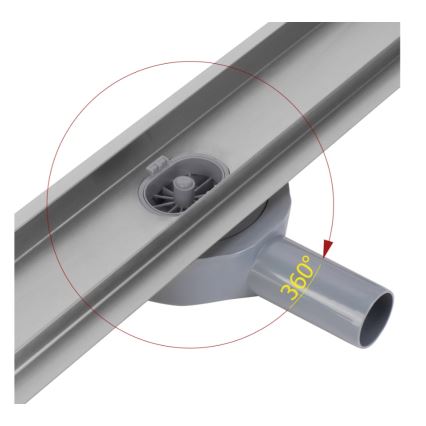 REA-G5809 - Odvodni žleb NEOX PRO 80 cm, od nerđajućeg čelika