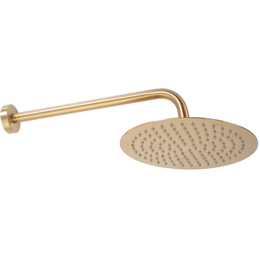 REA-P6609 - Tuš set sa termostatskom podžbuknom baterijom LUNGO, četkano zlato