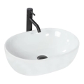 REA-U0416 - Umivaonik na radnu ploču AMELIA 34,5x48 cm keramika/sjajna bela