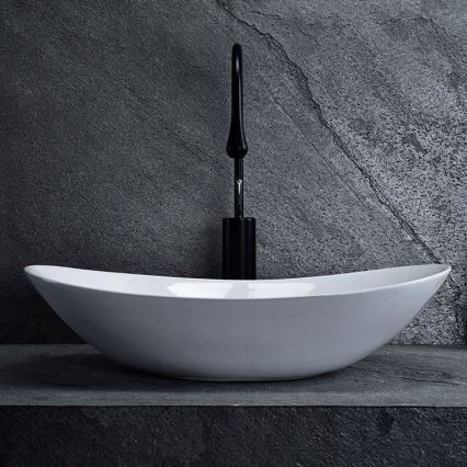 REA-U0441 - Umivaonik na ploču ROYAL 35,5x61,5 cm keramika/sjajna bela