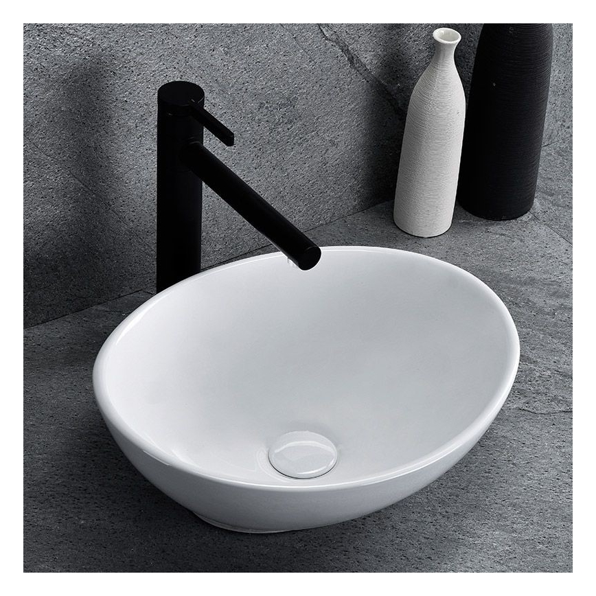 REA-U0623 - Umivaonik na radnu ploču SOFIA MINI 27x34 cm keramika/sjajna bela