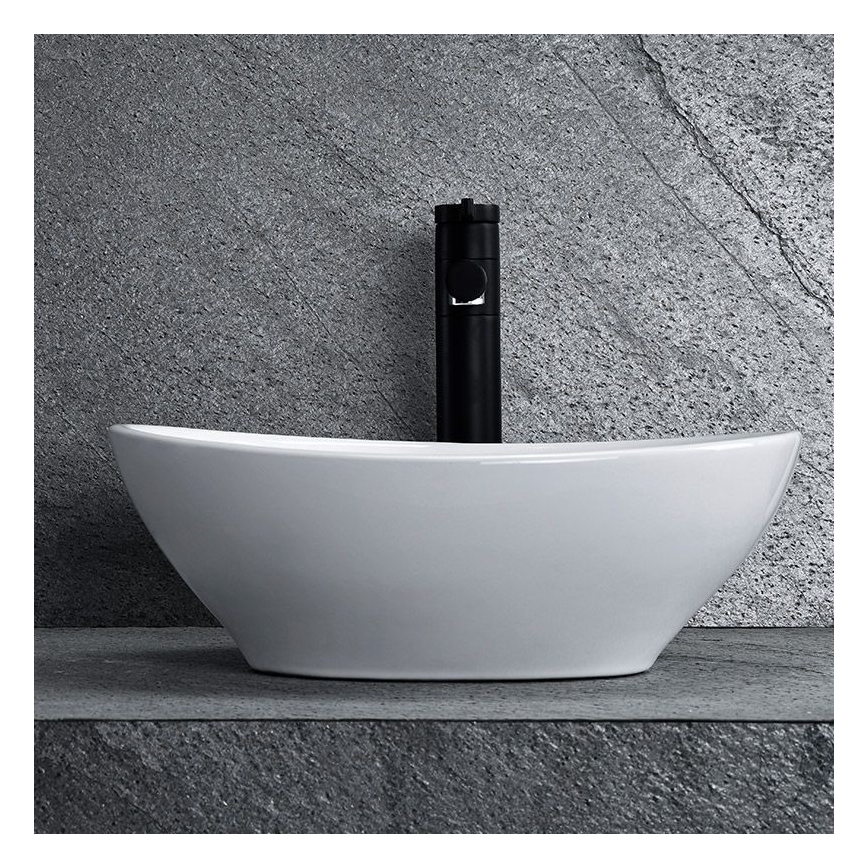 REA-U0623 - Umivaonik na radnu ploču SOFIA MINI 27x34 cm keramika/sjajna bela