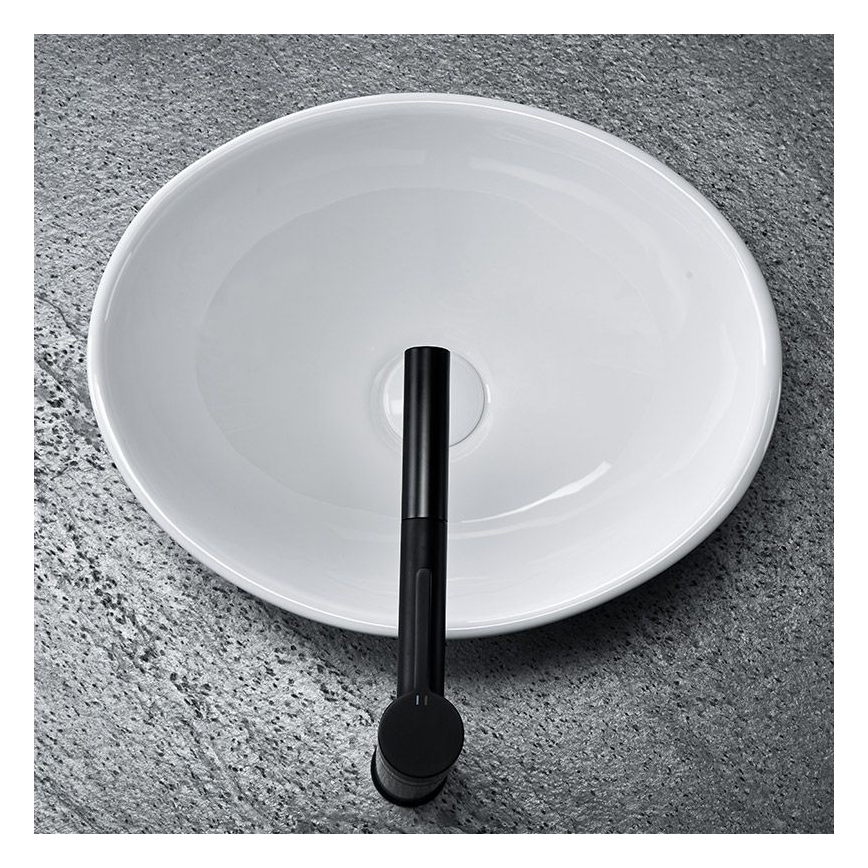 REA-U0623 - Umivaonik na radnu ploču SOFIA MINI 27x34 cm keramika/sjajna bela