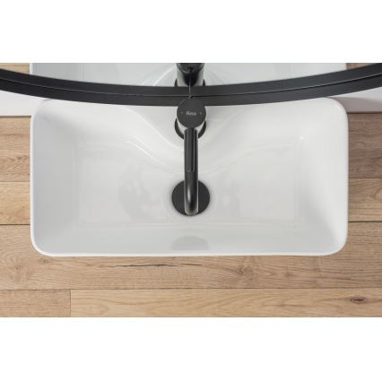 REA-U0699 - Umivaonik za ploču MERY 25x50,5 cm keramika/sjajna bela