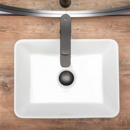 REA-U0952 - Umivaonik na ploču ANITA MINI 31x41 cm keramika/sjajna bela