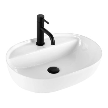 REA-U4620 - Nadgradni umivaonik AURA 38,5x50,5 cm keramika/sjajna bela