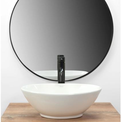 REA-U5804 - Umivaonik za ugradnju na ploču PAMELA MINI 26,5x40 cm keramika/sjajna bela