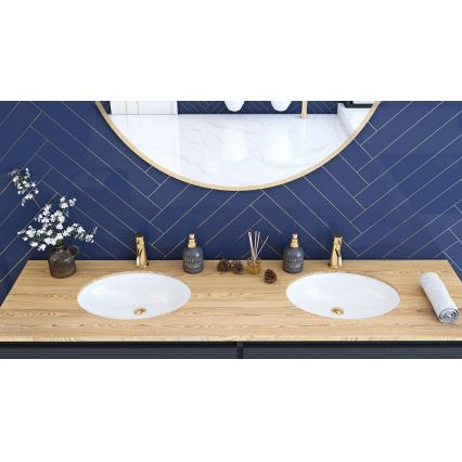 REA-U6330 - Ugradni umivaonik NEL 39x47,5 cm keramika/sjajna bela