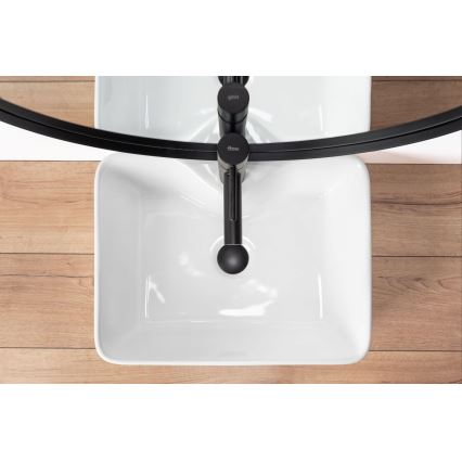 REA-U6524 - Umivaonik za radnu ploču KELLY 38x49 cm keramika/sjajna bela