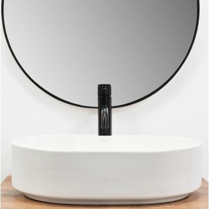 REA-U6563 - Umivaonik za ploču NADIA 38x50 cm keramika/sjajna bela