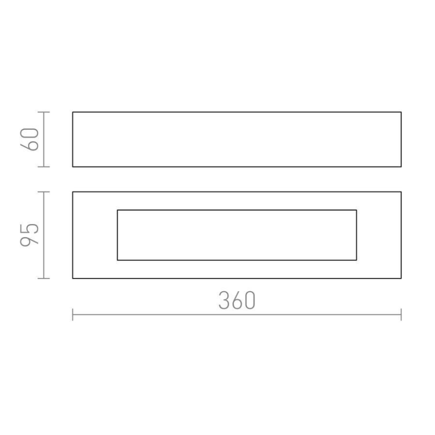 RED - Design Rendl - R10446 - Zidna svetiljka ROLO 2xE14/40W/230V