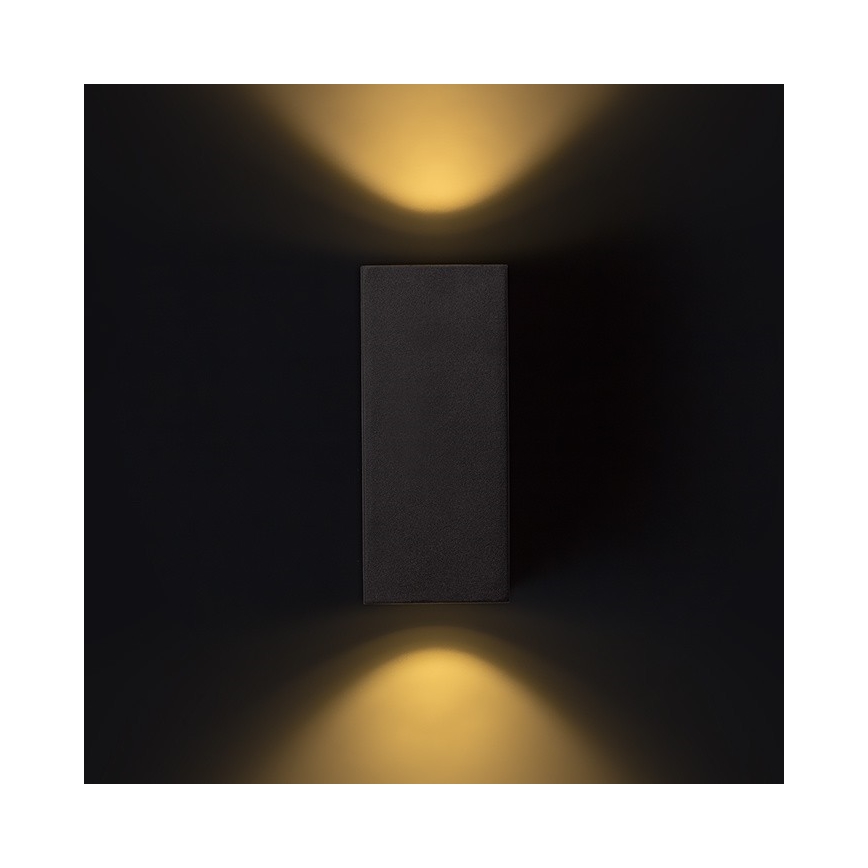 RED - Design Rendl - R12028 - LED spoljašnje zidno svetlo KUBI 2xLED/3W/230V IP54