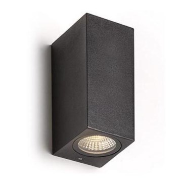 RED - Design Rendl - R12028 - LED spoljašnje zidno svetlo KUBI 2xLED/3W/230V IP54
